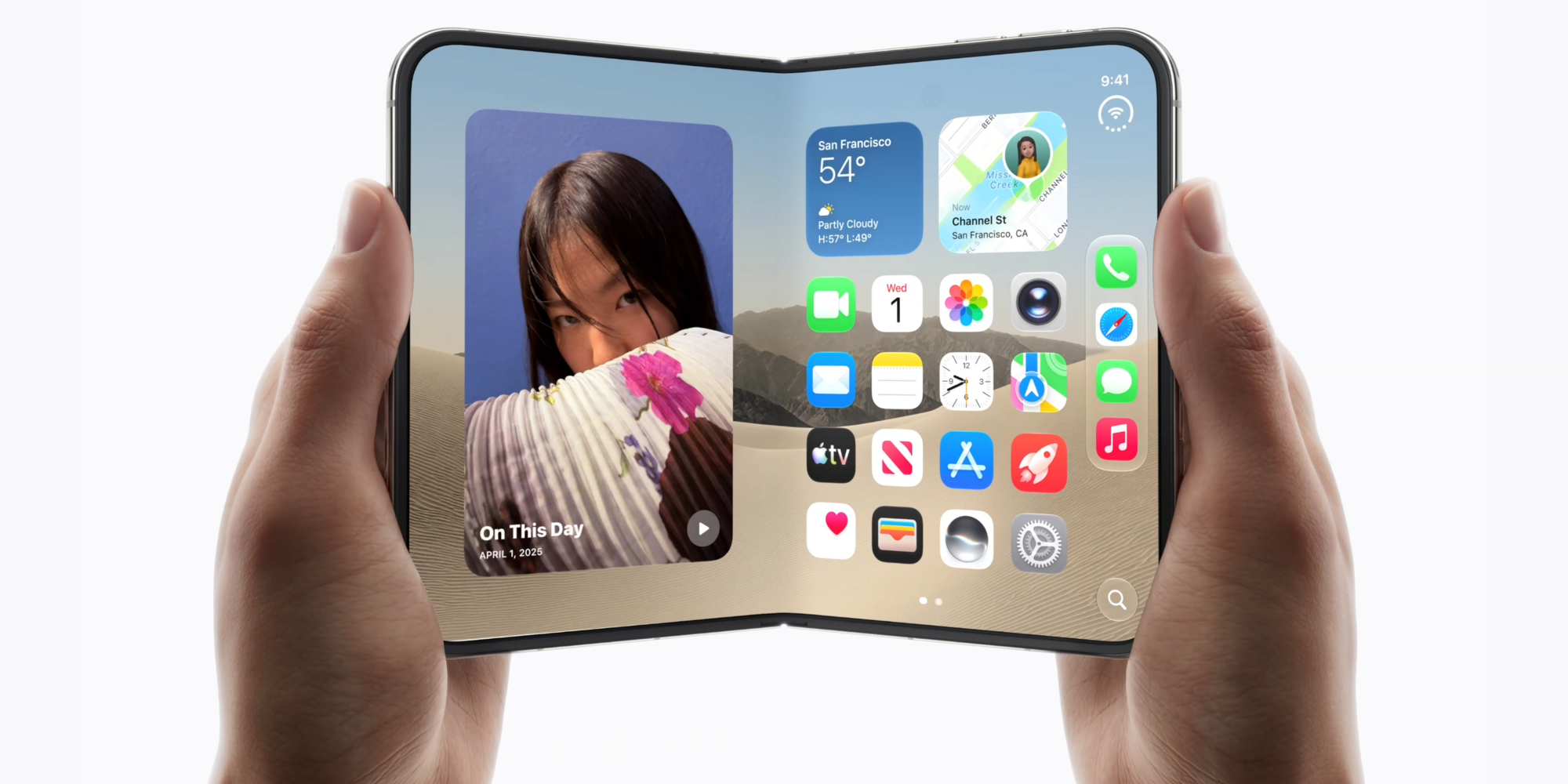 Ecco iPhone Duo: il primo smartphone pieghevole di Apple