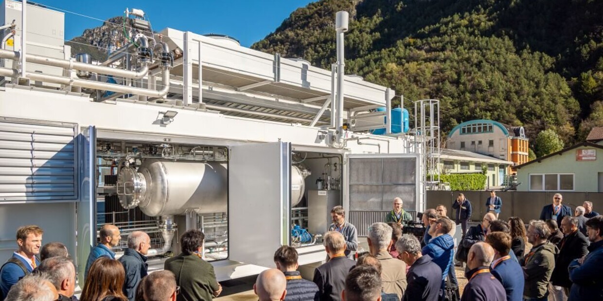 In Trentino è stato inaugurato un impianto per produrre idrogeno verde