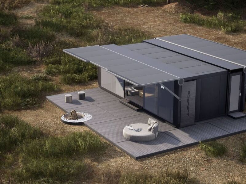 Pod Studio, il prefabbricato super smart da sogno che si allarga in 15 minuti