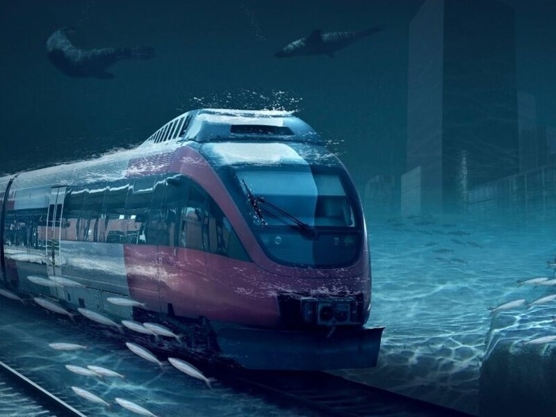 Negli Emirati Arabi si parla di un treno superveloce (sottomarino) che li unisca all'India 