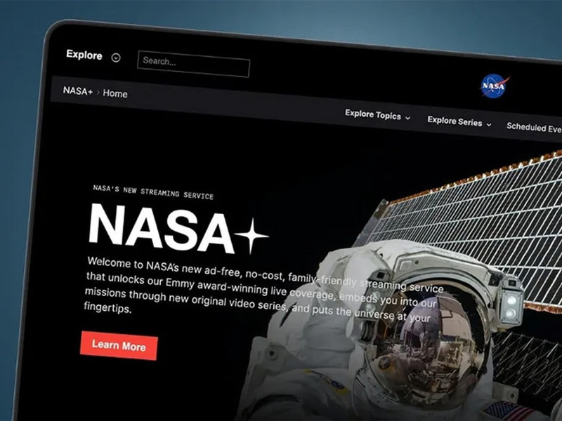 Nasce Nasa Plus, piattaforma streaming on demand gratuita 