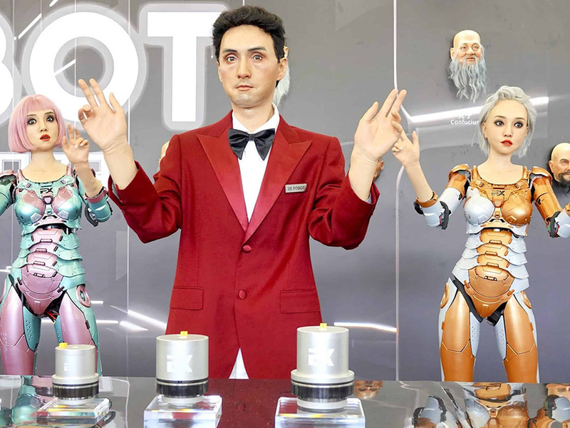 In Cina c'è un museo di robot umanoidi (fin troppo) realistici