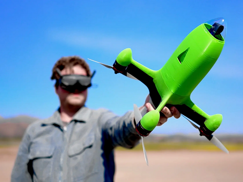 Il drone (quadcopter) più veloce del mondo