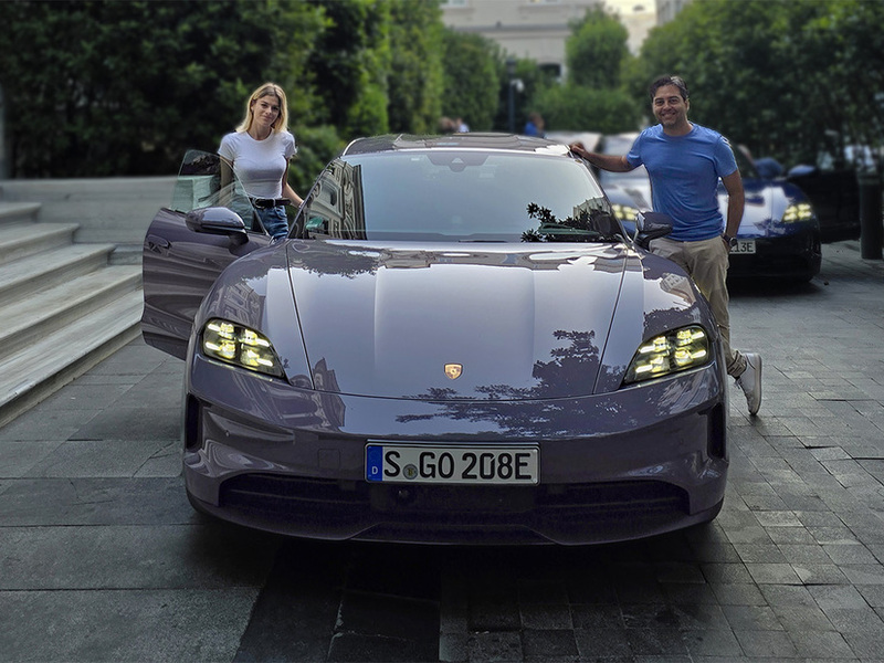 Da Istanbul a Stoccarda con la nuova Taycan Sport Turismo elettrica