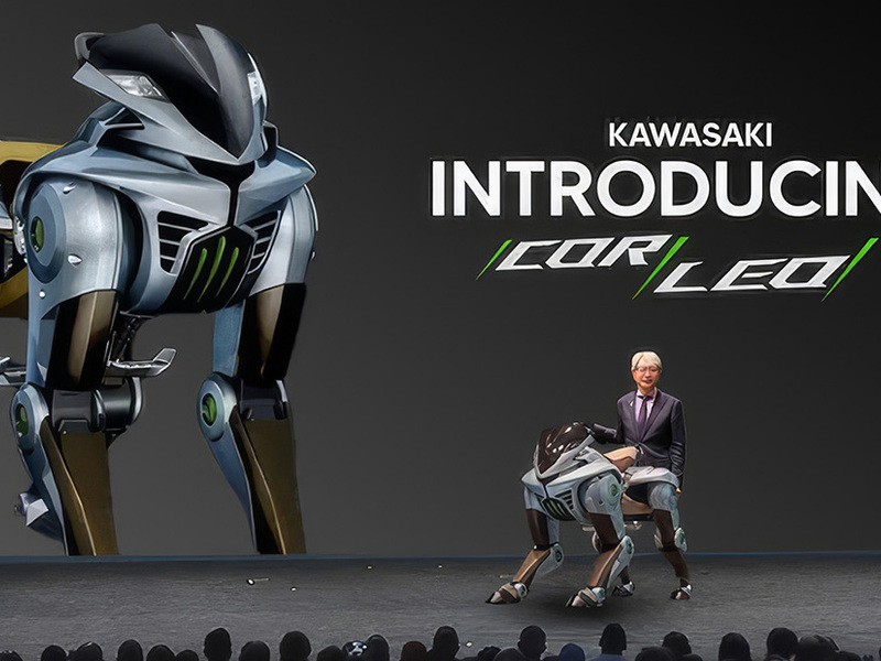 Il robot quadrupede a idrogeno che può essere cavalcato