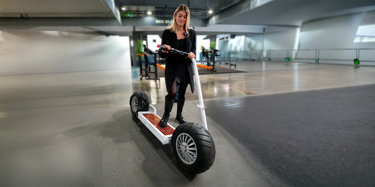 Entourage è il monopattino che parla la lingua delle moto