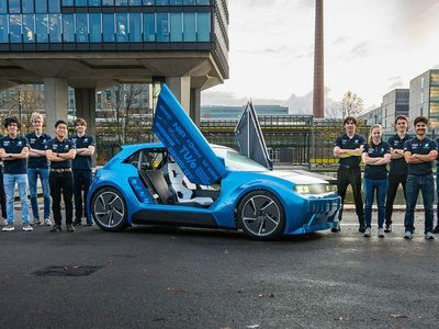 Un gruppo di studenti olandesi ha creato un'auto elettrica che si aggiusta (facilmente) da soli