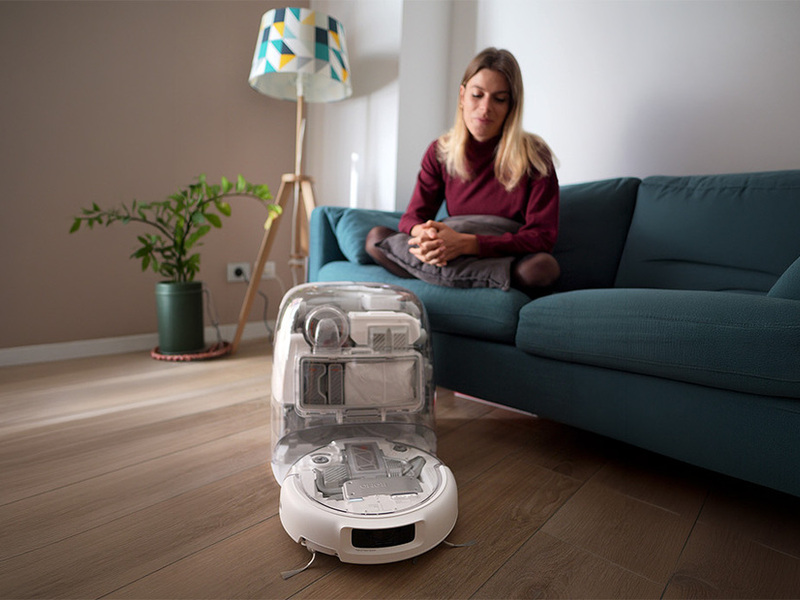 Dall'aria al pavimento: come DJI ha trasformato un drone in un robot aspirapolvere