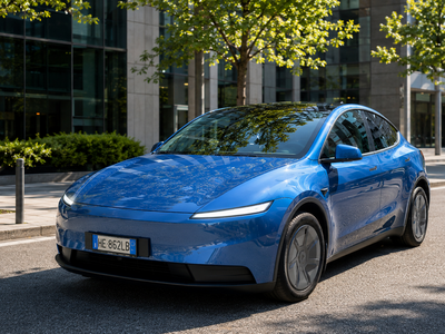 Tesla Model Y base, la prova consumi in autostrada