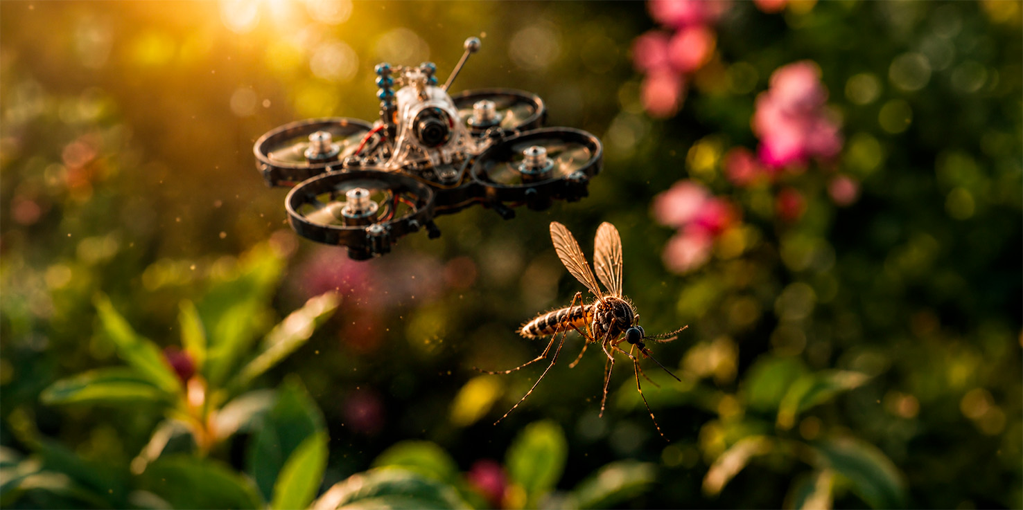 Il drone anti-zanzare che piace al web, ma funzionerà?