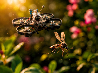 Il drone anti-zanzare che piace al web, ma funzionerà?