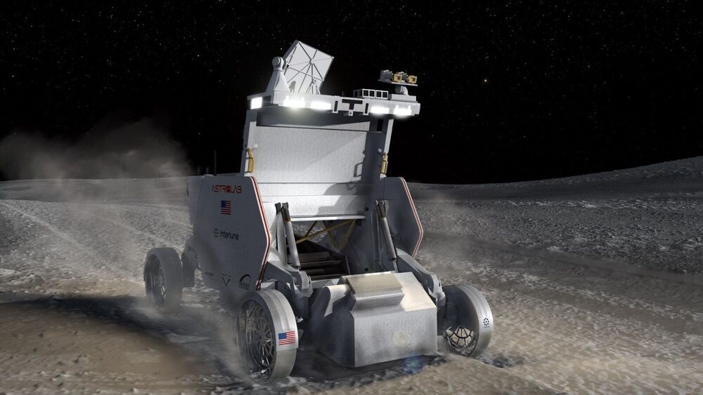 Interlune Astrolab Flexible Logistics and Exploration (FLEX) rover